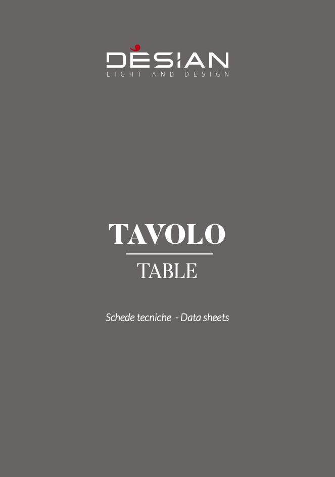 Catalogo Lampade da tavolo